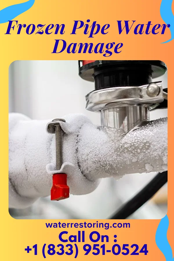 Frozen Pipe Water Damage in Mechanicsville, PA